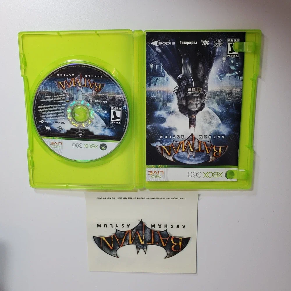 Batman: Arkham Asylum (Microsoft Xbox‎ 360, 2009)